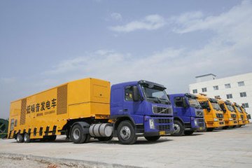 宁晋发电车租赁-发电机组散热器铜质与铝质哪个散热好？